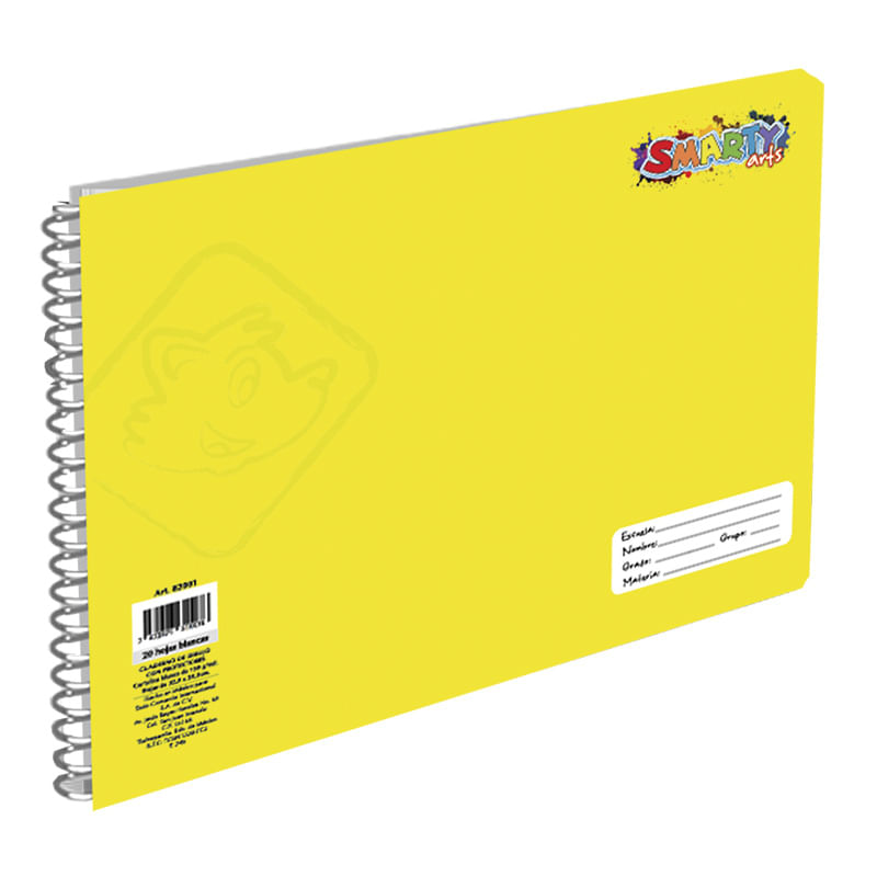 CUADERNO AGUILUCHO 245X32CM 20H BLANCO