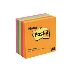 Notas Adhesivas 3X3 Cubo Neon C/375H 70005251999