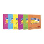 NOTAS ADHESIVAS 3x3 NEON C/100H PAQUETE CON 6