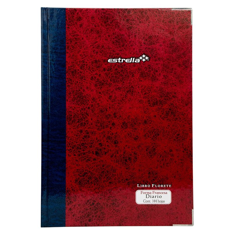 LIBRO FLORETE DIARIO 144HJS FORMA FRANCESA