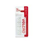 VELCRO CUADRO ADHESIVO 22X22CM BLANCO C/12 PZAS