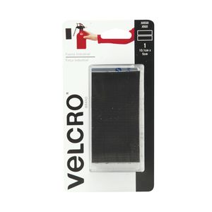 Velcro Tira Adhesiva 10.1X5Cm Negra C/1 Pza 80022