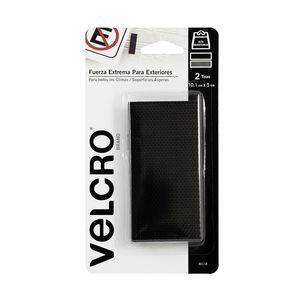 Velcro Tiras Fuerza Extrema Negro 80118