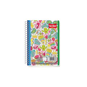 Libreta Espiral Bolsillo 40H Rayas Mega 1084580
