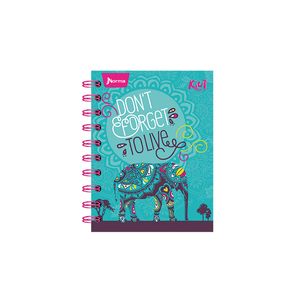 Libreta Espiral Pocket 80H Rayas Kiut 527530