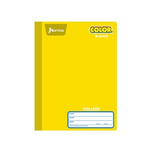 Cuaderno Cosido College 100H Blanco Norma Color 581285