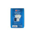LIBRETA BOLSILLO NEGRO C/3BLOCKS