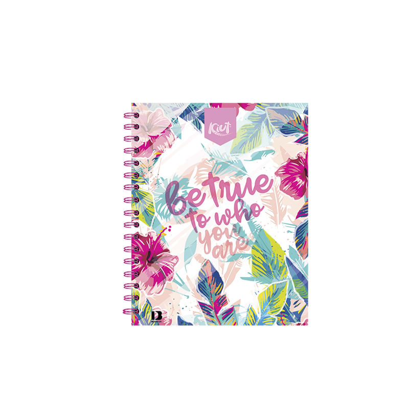 LIBRETA ESPIRAL A6 140H RAYAS KIUT DB