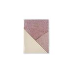 LIBRETA COSIDA POCKET 80H RAYAS GLITTER