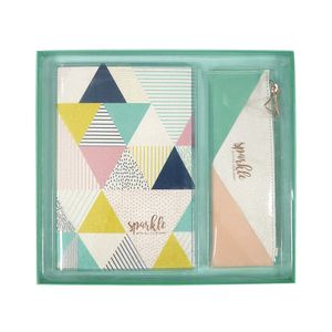 Set Cuaderno Y Portalapiz Diseño Geo 11906