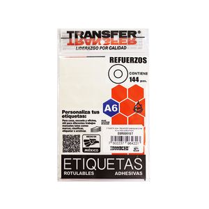 Refuerzo Transparente Para Hoja De Carpeta E6R00015T