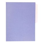 FOLDER BITONO CARTA LAVANDA LITE C/5PZAS