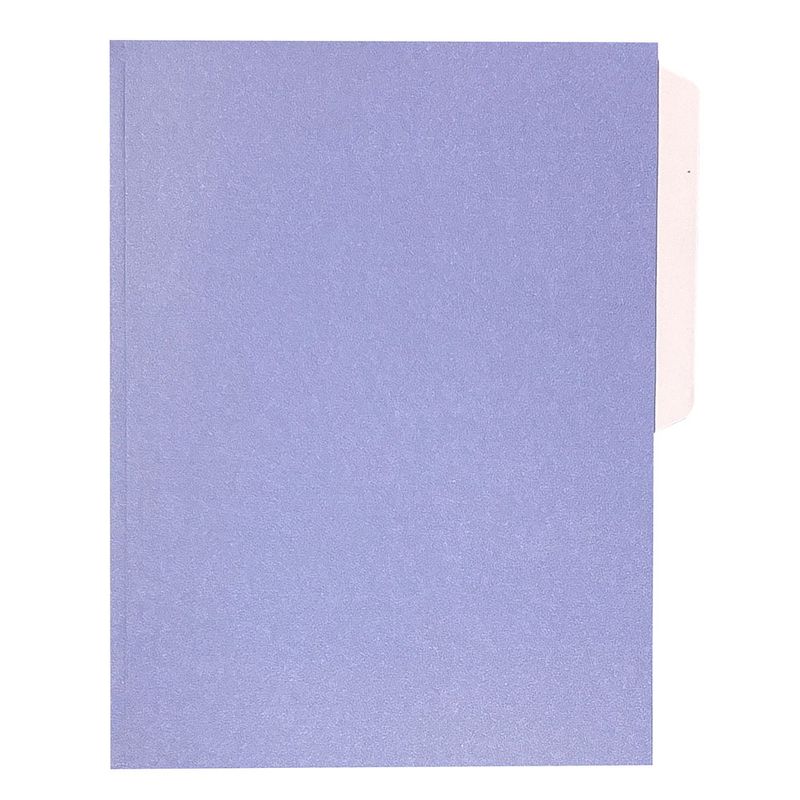 FOLDER BITONO CARTA LAVANDA LITE C/5PZAS
