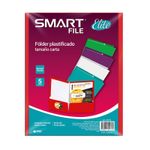FOLDER CARTA EJECUTIVO BRIGHT COLORES SURTIDOS CON 5PZAS