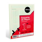 BLOCK ESQUEMA MAYOR CARTA C/50HJS