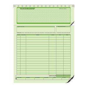 Block Poliza Cheque Carta Carbon C/20Jgos Printaform B-1013Ci