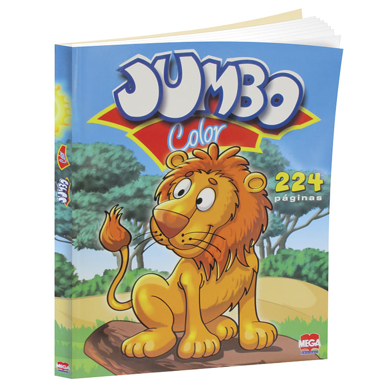 LIBRO COLOREAR JUMBO COLOR