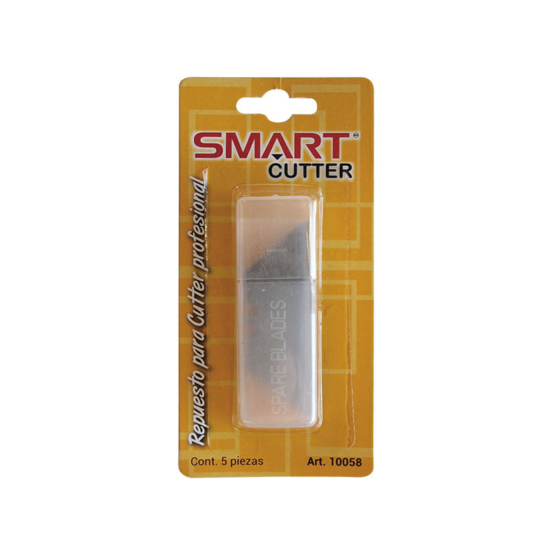 REPUESTO NAVAJA ALUMINIO GRANDE METAL USO RUDO CON 5 BLT SMART