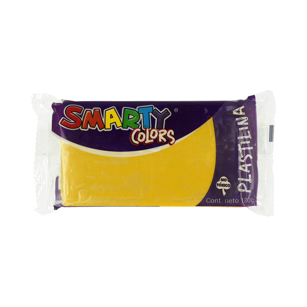 PLASTILINA MARQUETA 180GR AMARILLO SMARTY B-180 51 - Ofix