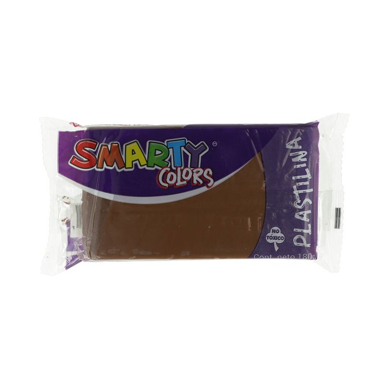 PLASTILINA MARQUETA 180GR CAFE SMARTY
