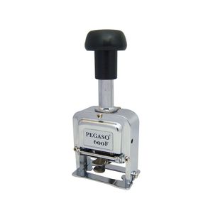 Foliador Metalico 6 Digitos Pegaso 308.600F