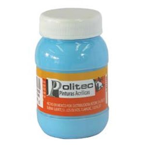 Pintura Acrilica Politec 100Ml Azul Pastel 31633