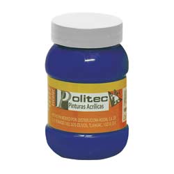 PINTURA ACRILICA POLITEC 100ML AZUL ULTRA