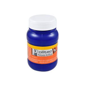 Pintura Acrilica Politec 100Ml Azul Cobalto 14160