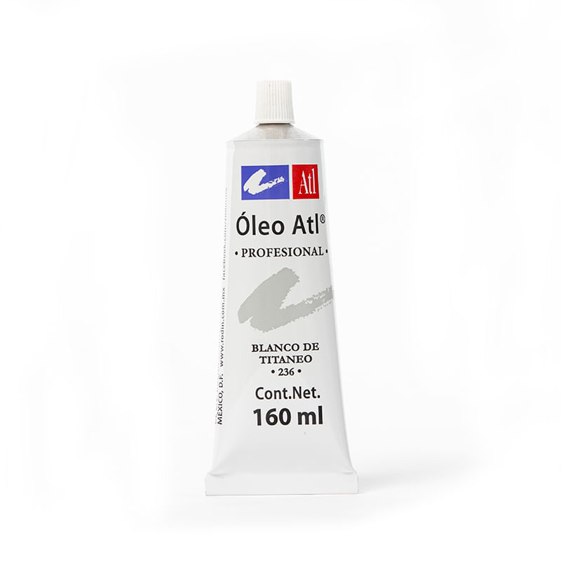 PINTURA PARA OLEO 160ML BLANCO DE TITANIO