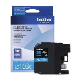 CARTUCHO DE TINTA BROTHER LC103C CYAN