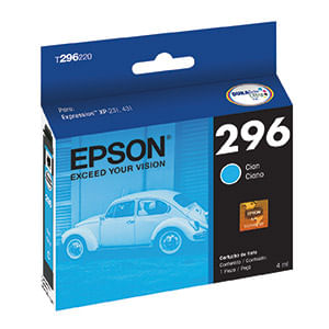 CARTUCHO DE TINTA EPSON 296 CYAN