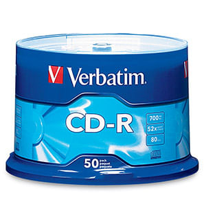 DISCO CD-R 80MIN 700MB C/50PZAS