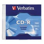 DISCO CD-R 80MIN 700MB PZA