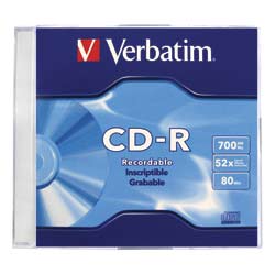 DISCO CD-R 80MIN 700MB PZA