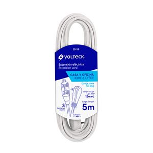 Extension Electrica Domestica De 5 Mts Volteck 48018