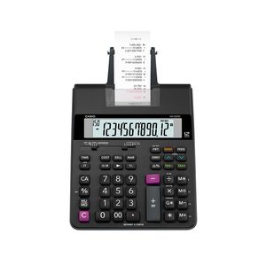 Sumadora Casio Hr-200Rc 12Dig Mediana Dos Tintas Bat/Ac Hr-200Rc-Wa-Ic