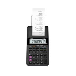 Sumadora Casio Mini Printer Hr-10Rc 12Dig 2.0 Lineas/Seg Hr-10Rc-Bk-Wa-Ic