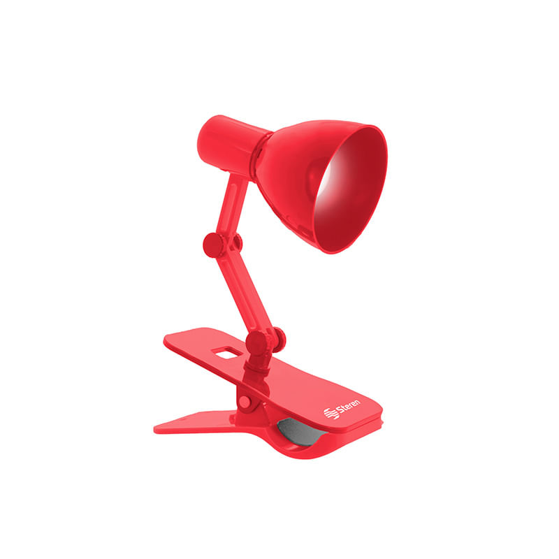 LAMPARA DE CLIP LED USB ROJA
