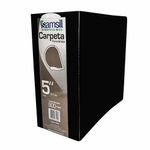 CARPETA ARILLO 5" D NEGRA CON VENTANA SAMSILL