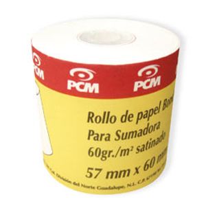 Rollo Papel Bond 57Mm X 60Mm (25 Mts) C/24 B5760Ch24Of