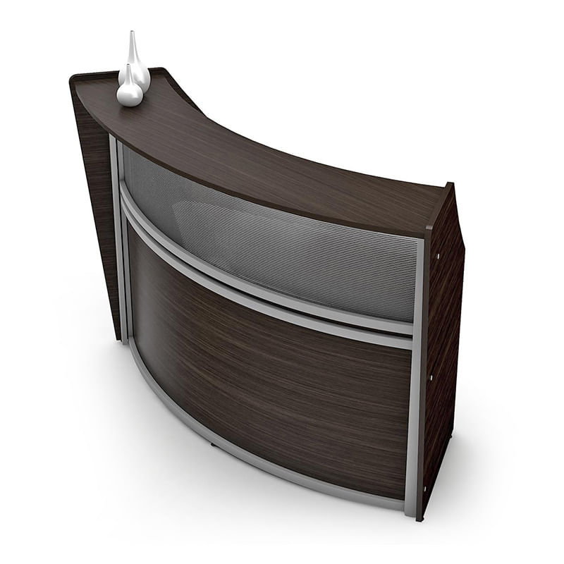 MODULO DE RECEPCION PRINCIPAL C/ POLICARBONATO EXTEND WENGUE