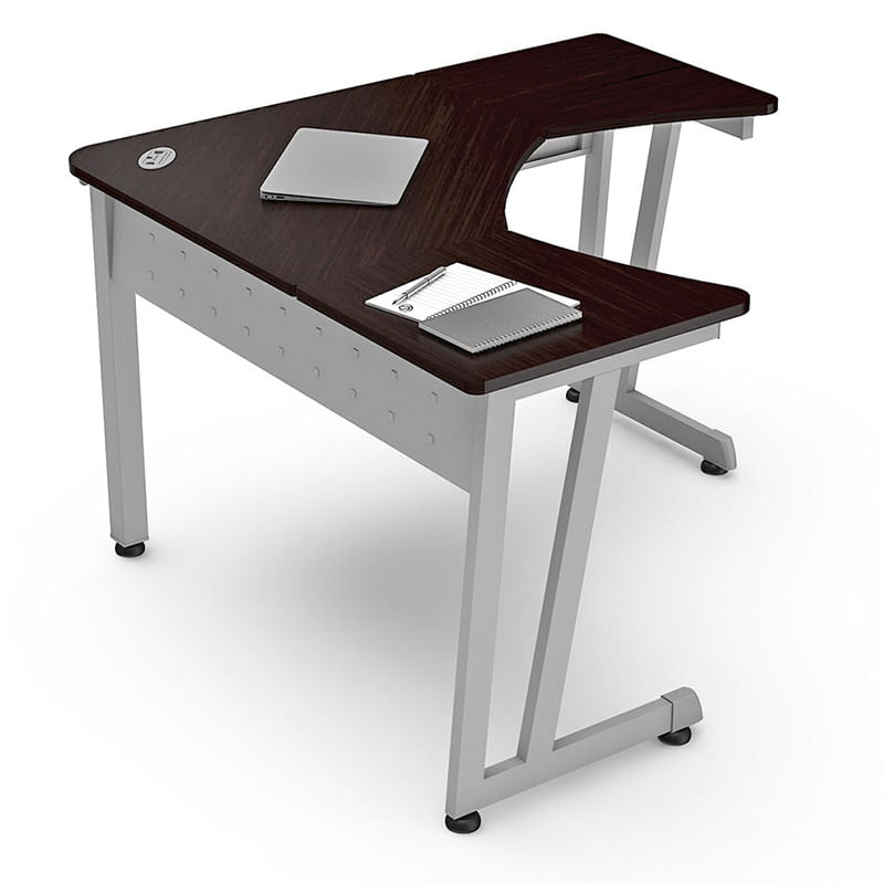 10266 - ESCRITORIO DELTA SIN PORTA TECLADO Y S/PORTA CPU WENGUE