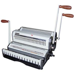 Engargoladora Arillo Plastico Y Metalico Dual Twin Binder Awm-D