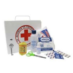 Botiquin Metalico Chico Con Medicamentos Bcm