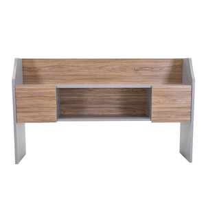 Librero Sobre Credenza 2 Ptas Roble/Gris Gc8Lsc1802P*Jo