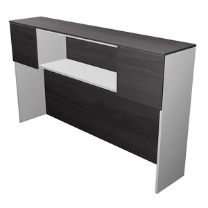 Librero Sobre Credenza 2 Ptas Storm Gris G15Lsc1802P*Sto