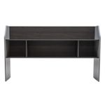 LIBRERO SOBRE CREDENZA S/PUERTAS STORM/GRIS