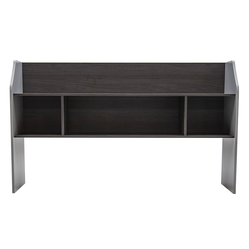 LIBRERO SOBRE CREDENZA S/PUERTAS STORM/GRIS