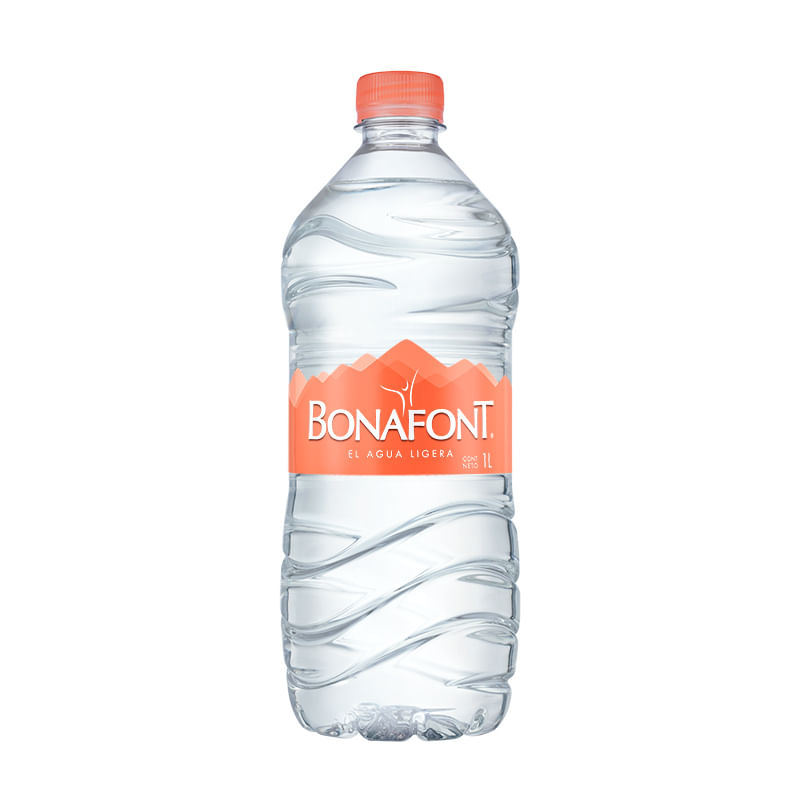 AGUA PURIFICADA 1000ML BONAFONT