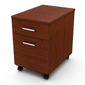 Archivero 2 Gavetas Caoba C106